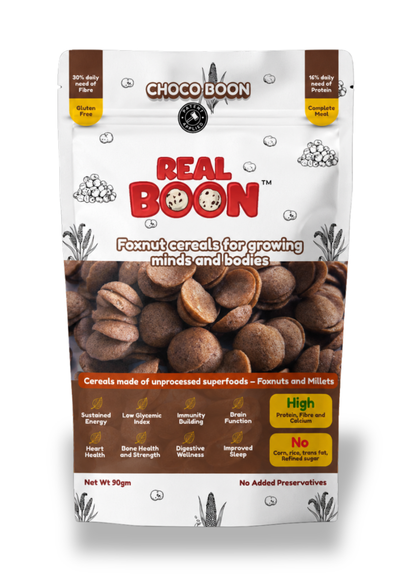 Real Boon - Makhana Millet Choco Cereal