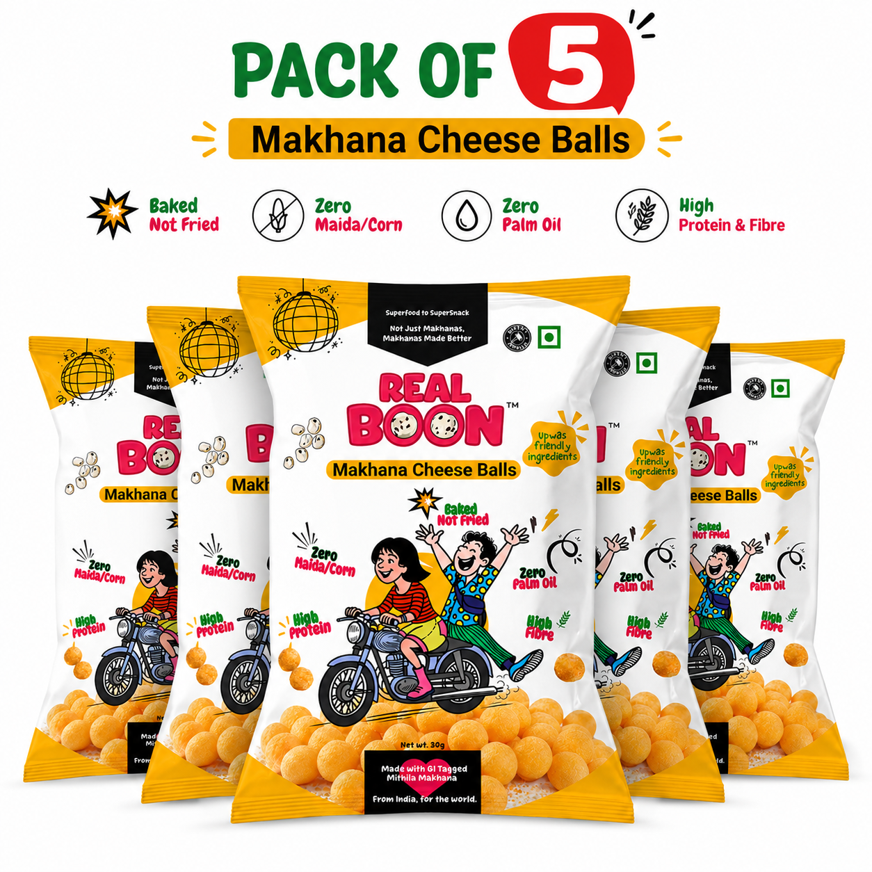Makhana Millet Cheese Balls