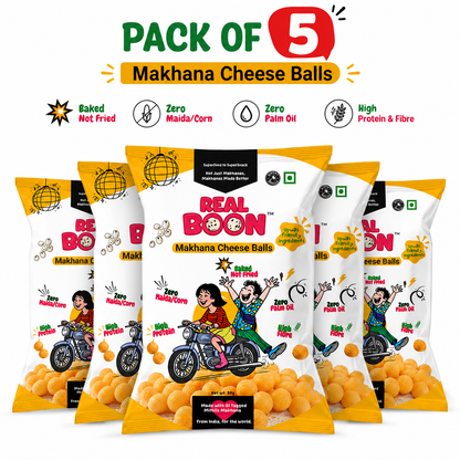 Makhana Millet Cheese Balls