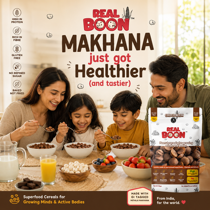 Real Boon - Makhana Millet Choco Cereal