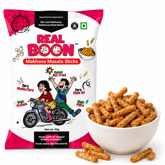 Makhana Millet Sticks - Masala (with Peri Peri)
