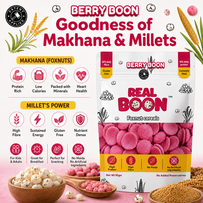 Berry Boon - Makhana Millet Berry Cereals