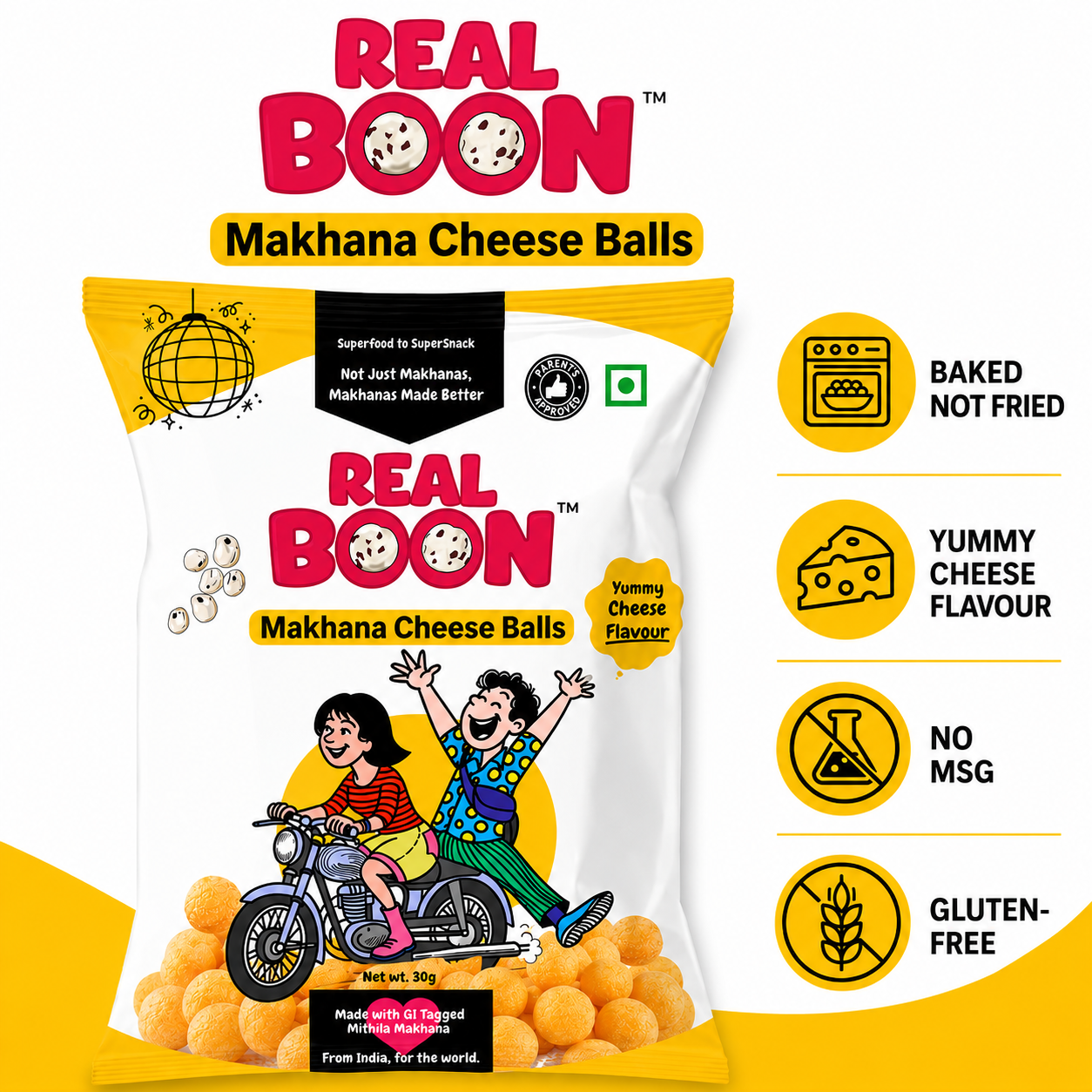 Makhana Millet Cheese Balls