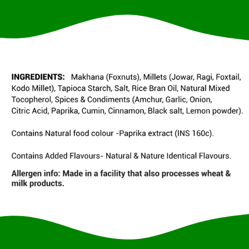 Makhana Millets Sticks - Pudhina (30gm)